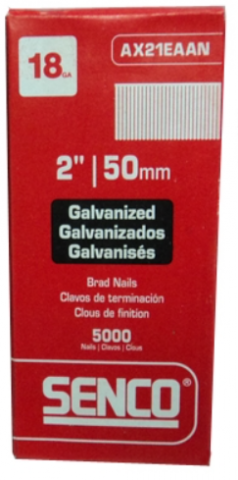 Senco 18Ga X 2" MED  ** CALL STORE FOR AVAILABILITY AND TO PLACE ORDER **
